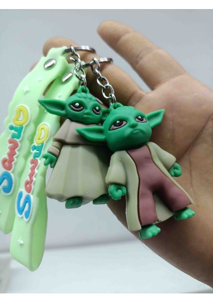 2li Star Wars Mandalorian Thw Child Grogu Baby Yoda Anahtarlık