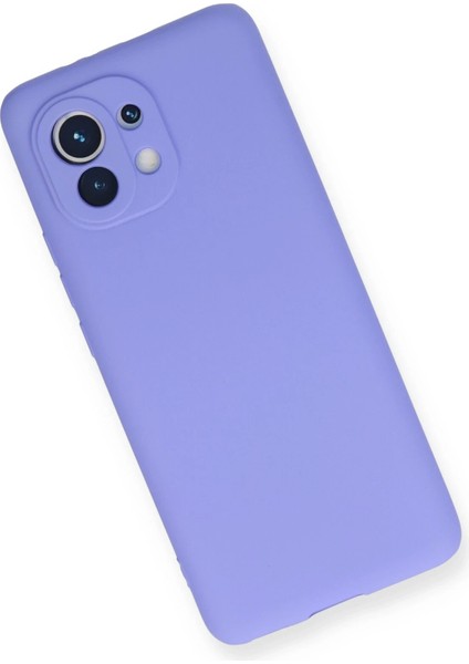 Xiaomi Mi 11 Kılıf First Silikon - Lila Svlrs modelleri