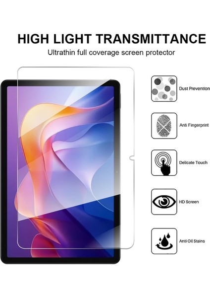 Xiaomi Redmi Pad 2 11 Inç ile Uyumlu Tam Koruma Nano Esnek Tablet Kırılmaz Ekran Koruyucu 2 Adet modelleri
