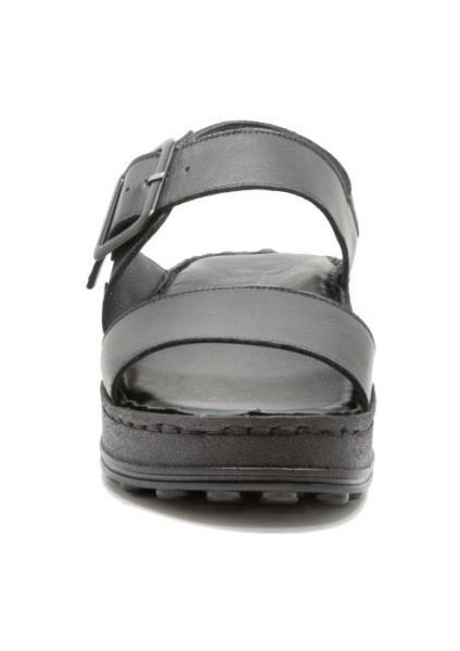 D25YS-2375 Kalın Taban Deri Kadın Sandalet fırsatları