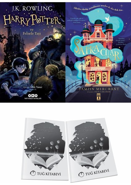 Harry Potter ve Felsefe Taşı ve Şapkacılar + Hediyeli
