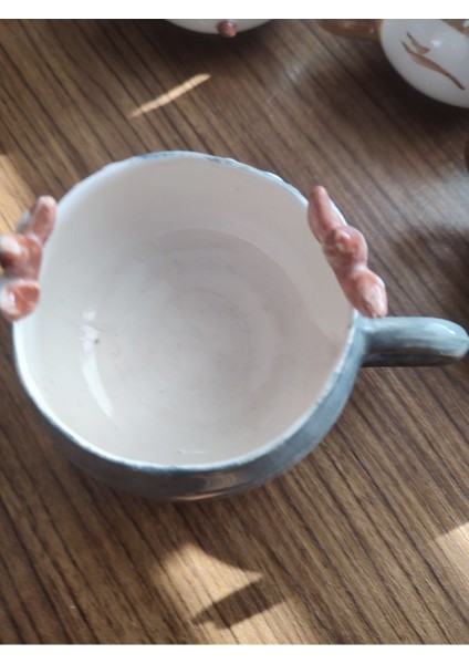 El Yapımı, Doğal, Yıkanabilir, Sıcağa ve Soğuğa Dayanıklı Renkli Seramik Fincan fiyatları