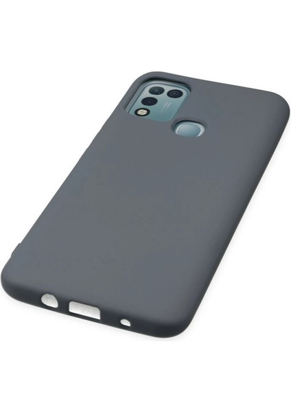 Infinix Hot 10 Play Kılıf Nano Içi Kadife Silikon - Gri Svlrs indirimleri