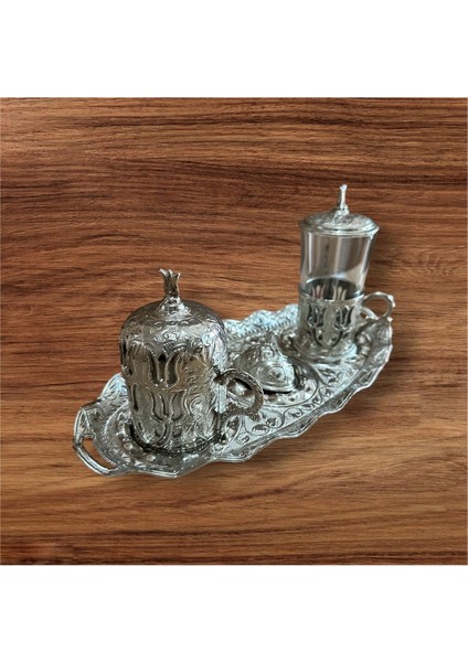 Gümüş Renk Şehzade Sunum Seti, Şık ve Zarif Tasarım ile Özel Anlar Için Ideal fiyatları