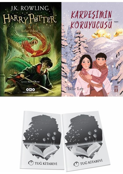 Harry Potter ve Sırlar Odası ve Kardeşimin Koruyucusu + Hediyeli