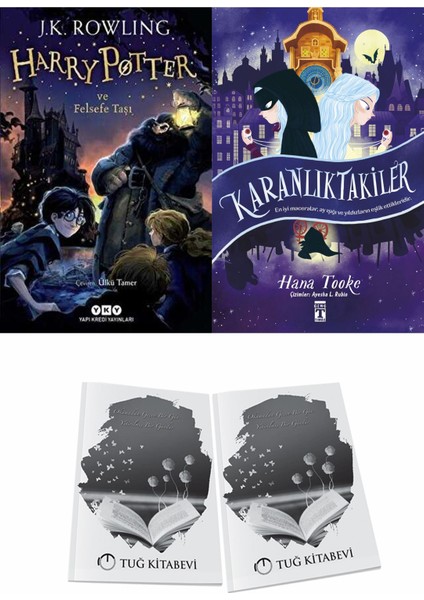 Harry Potter ve Felsefe Taşı ve Karanlıktakiler + Hediyeli