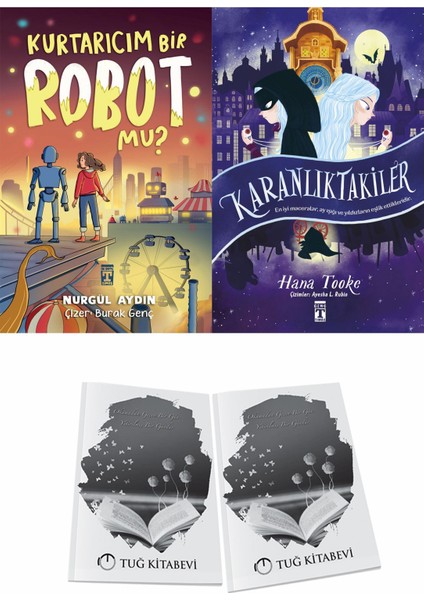 Kurtarıcım Bir Robot Mu? ve Karanlıktakiler + Hediyeli