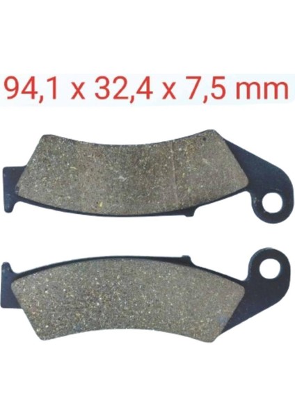 Honda Ön Fren Disk Balatası FA125-FA143 Cr 125-250 R Trx 250 Xr 250 L 500 Vfr 750 Rvf 750