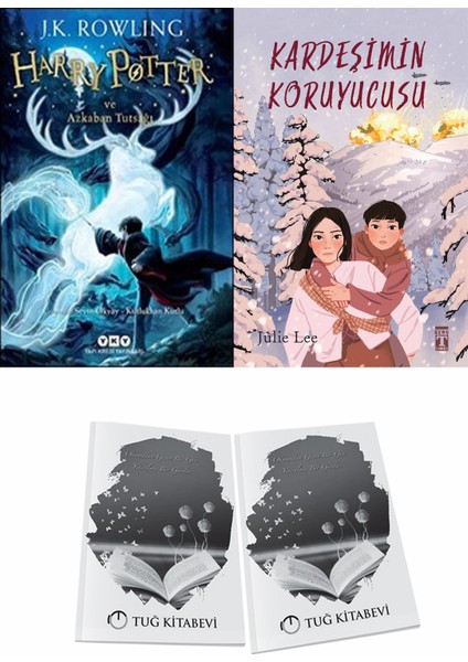 Harry Potter ve Azkaban Tutsağı ve Kardeşimin Koruyucusu + Hediyeli