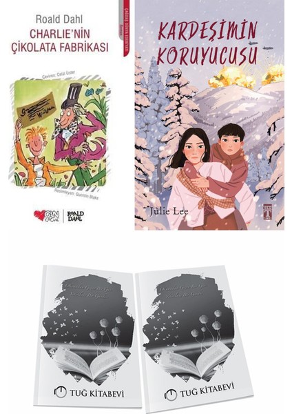 Charlie’nin Çikolata Fabrikası ve Kardeşimin Koruyucusu + Hediyeli