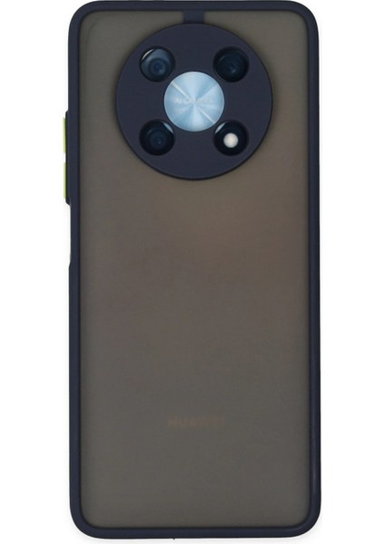 Huawei Nova Y90 Kılıf Montreal Silikon Kapak - Lacivert Svlrs