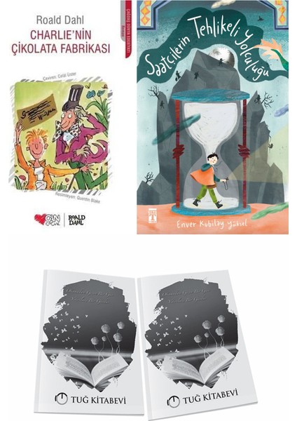 Charlie’nin Çikolata Fabrikası ve Saatçilerin Tehlikeli Yolculuğu + Hediyeli