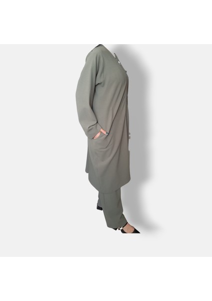 Haki Ferace Pantolon Takım