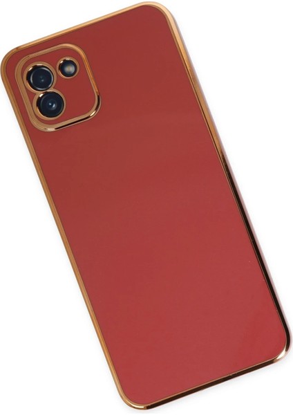 Samsung Galaxy A03 Kılıf Volet Silikon - Kırmızı Svlrs modelleri