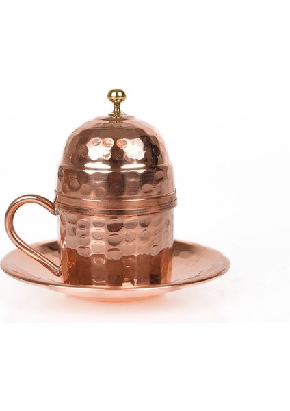 Bakır Osmanlı Türk Kahve Fincanı Tek, Şık ve Geleneksel Tasarım, El Işçiliği Ürün fiyatları