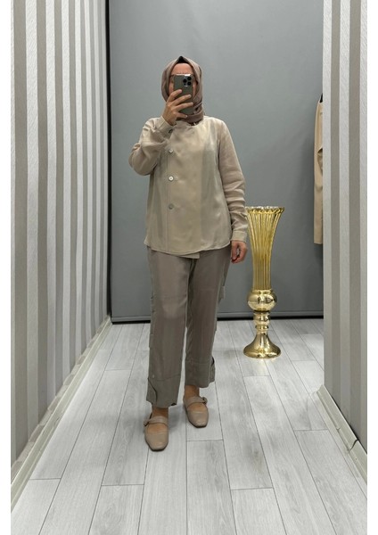 Ipek Pantolon Taş 35121