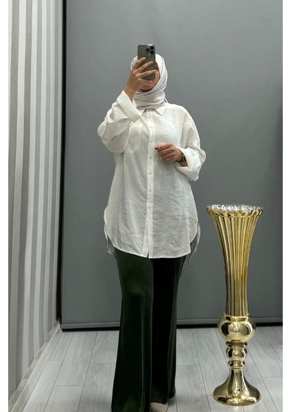 Orb Gömlek Beyaz 24SS219 fiyatları