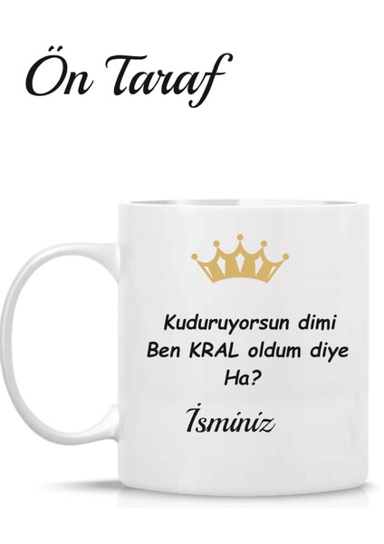 Kişiye Özel Prens Sözleri Kupa Bardak