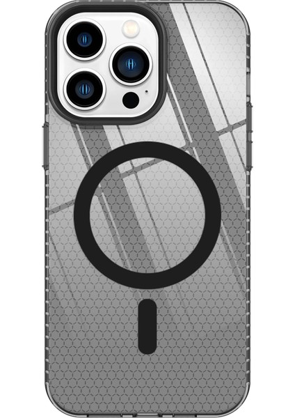 Iphone 14 Pro Kılıf Beta Magneticsafe Silikon - Siyah Svlrs