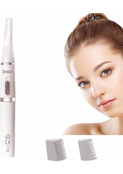 Burun Kulak Kılı Alma Aleti Kaş Bıyık Düzeltme 0 Kesim Tıraş Makinesi Pilli Bood Trimmer 2in1 indirimleri