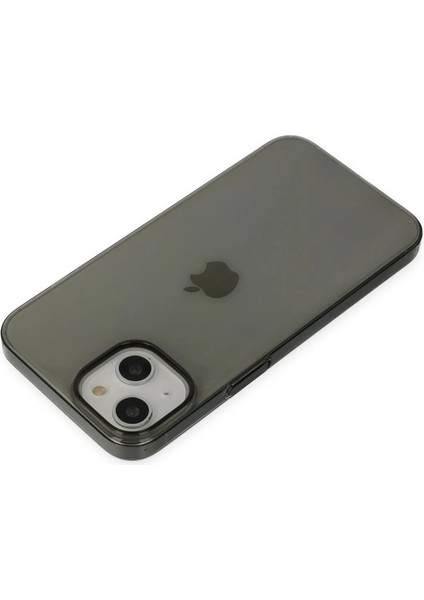 Iphone 14 Plus Kılıf Pc Sert Şeffaf Kapak - Siyah Svlrs indirimleri