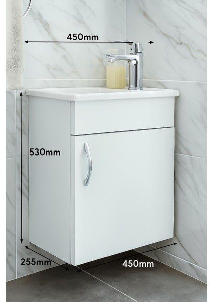 Banyo Dolabı (Lavabo Dahil)