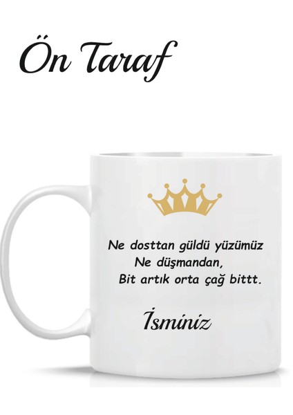 Kişiye Özel Prens Sözleri Kupa Bardak