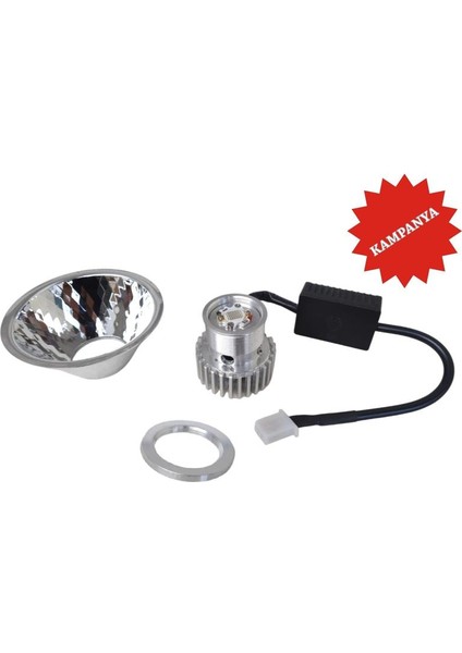 Far Ampülü Zenon LED (Floresan Parklı) Mavi Işık