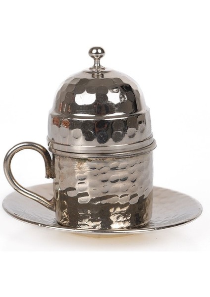 Ağır Işlemeli Bakır Fincan, Osmanlı Tarzı, Çekiç Dövme Detaylı, Tek Kişilik fiyatları