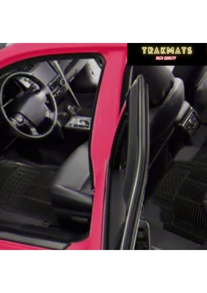 Mitsubishi L200 2019-2020-2021-2022-2023-2024-2025 Badem Oto Paspas Her Araca Uyumlu Esnek Siyah