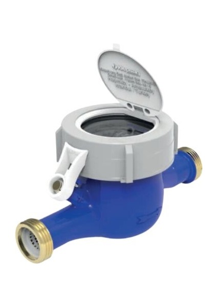 12K Aqua 3/4 110 mm 2,5m3/h Kuru Tip Çok Hüzmeli Soğuk Su Sayaçları Aqua Modeli
