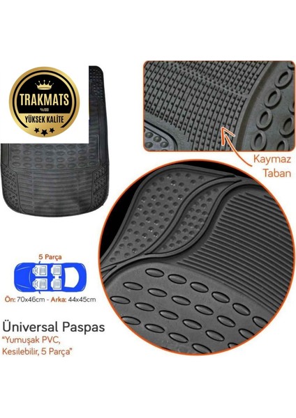 Volkswagen Golf 4 1997-1998-1999-2000-2001-2002-2003-2004-2005 Badem Oto Paspas Her Araca Uyumlu Esnek Siyah fiyatları