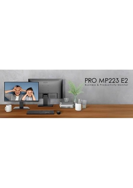 Msı 21.45" Pro MP223 E2 1ms 100 Hz Va 1920X1080 HDMI Monitör fiyatları