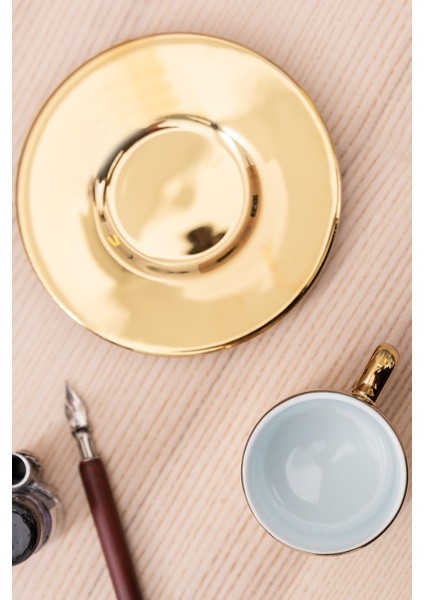 Altın Detaylı Türk Kahvesi Fincanı, Şık ve Özel Tasarım, Kaliteli Seramik Ürün fiyatları