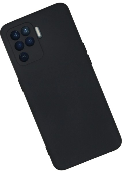 Reno 5 Lite Kılıf Nano Içi Kadife Silikon - Lacivert Svlrs modelleri