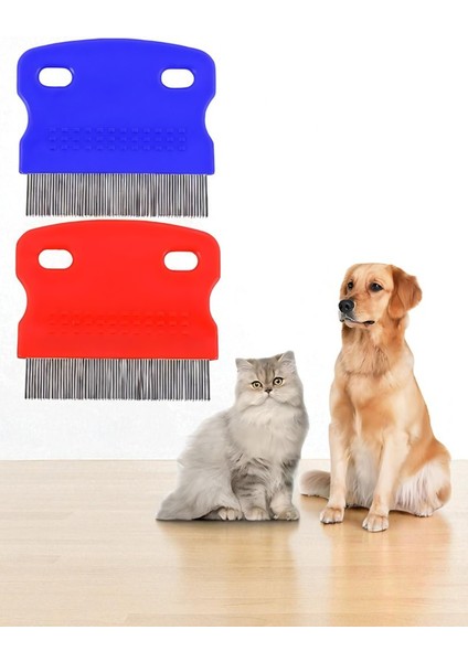 Kedi Köpek Bit Pire Tarağı Metal Uçlu Bit Tarağı 2 Adet Set 721890 fırsatları