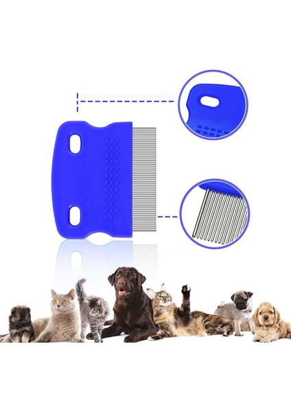 Kedi Köpek Bit Pire Tarağı Metal Uçlu Bit Tarağı 2 Adet Set 721890 indirimleri
