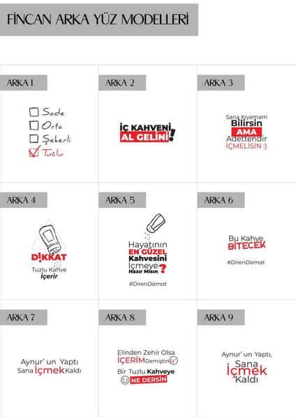 Ismine Özel Beyaz Porselen Fincan Takımı, Nişan Gününe Özel Set indirimleri