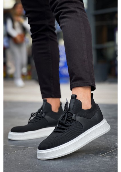 J2408 Fusion Ortopedik Taban Günlük Triko Erkek Sneaker Spor Ayakkabı Tbt Siyah fiyatları