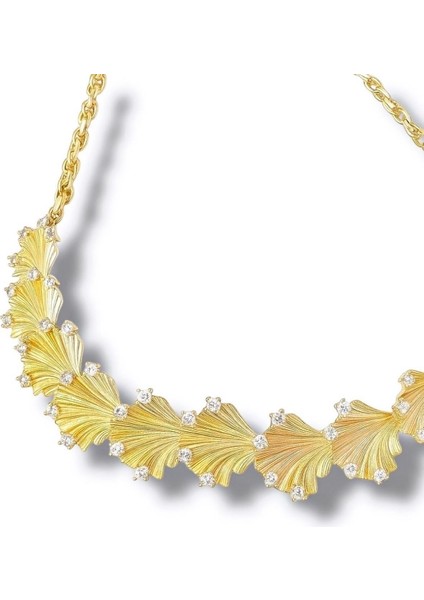 Aurelia Leaf Kolye