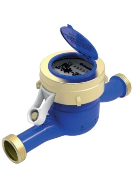 Mg-K 1/2 165 mm 2,5m3/h Kuru Tip Çok Hüzmeli Soğuk Su Sayaçları