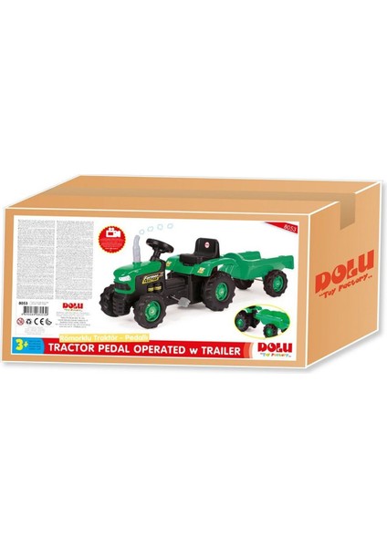 8053 Römorklu Traktör -Dolu