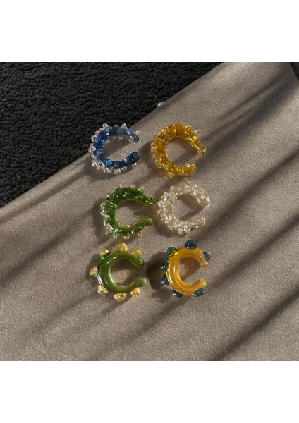 Cam Kıkırdak Küpe