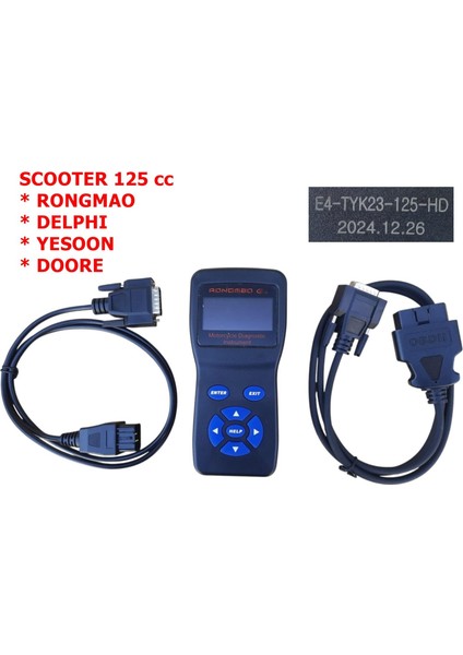 Rmg Arıza Tespit Cihazı 125CC TYK23-HD Çift Soket