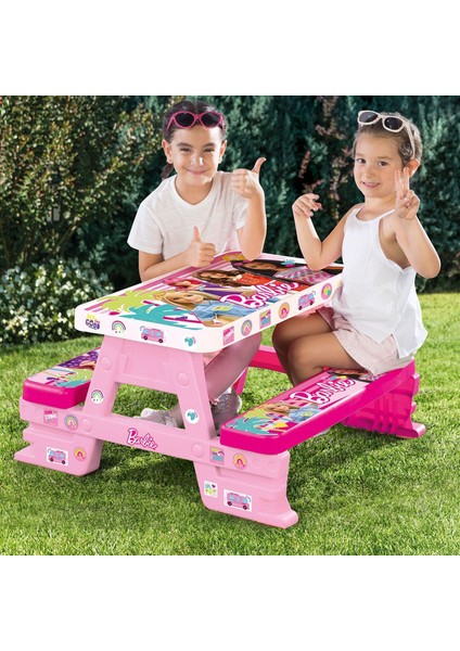 1608 Barbie Piknik Masası