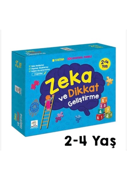 Yayınları Zeka ve Dikkat Geliştirme Seti 2-4 Yaş
