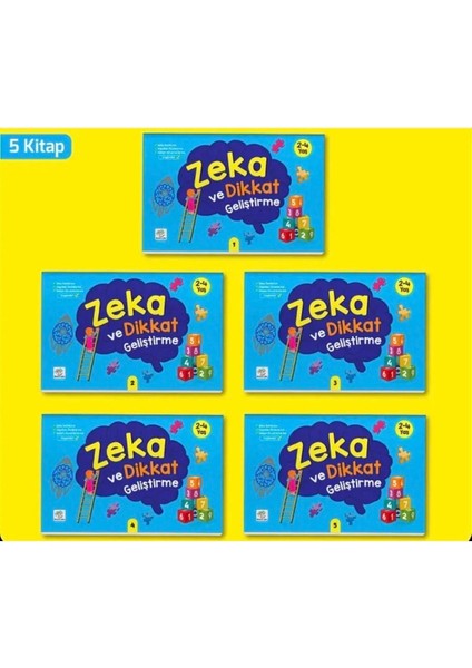 Yayınları Zeka ve Dikkat Geliştirme Seti 2-4 Yaş modelleri
