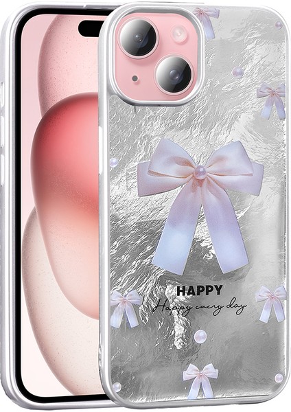 Apple iPhone 15 Uyumlu Kılıf Desenli Zore Mep Kapak