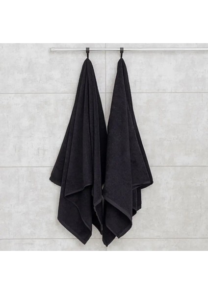 Kuaför Berber Havlusu 2 Adet Pamuk Berber Havlusu 50X90 Siyah 721903 fırsatları