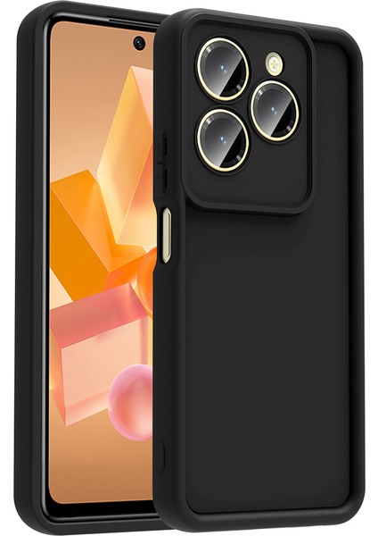Infinix Hot 40 Uyumlu Kılıf Kamera Korumalı Zore Ananas Kapak
